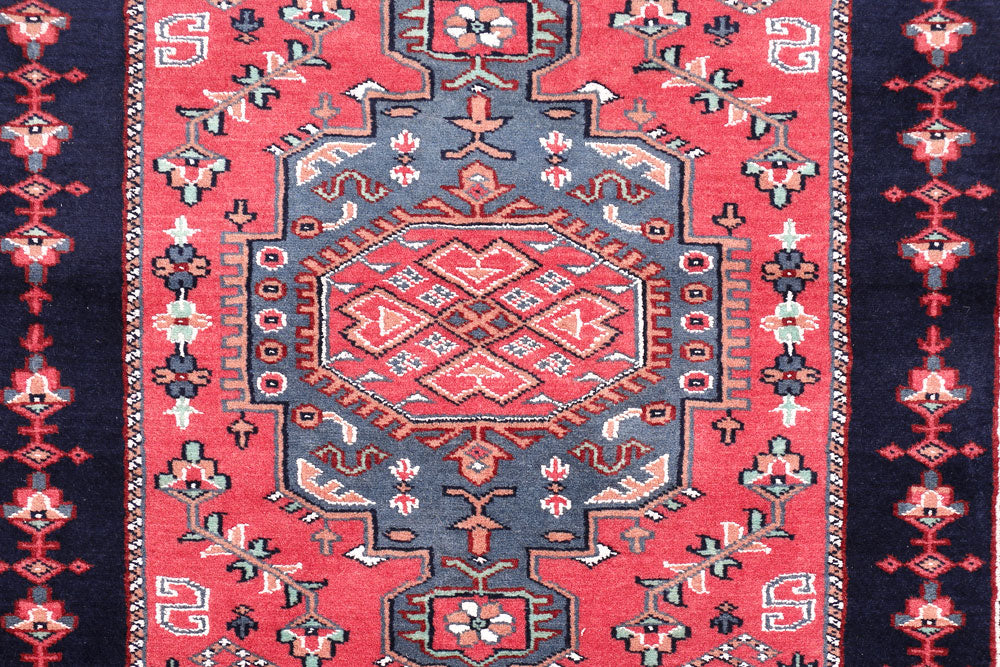 Midnight Blue Caucasian 3' 8 x 5' 4 - No. 47147 - ALRUG Rug Store