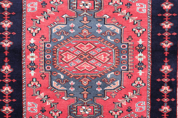 Midnight Blue Caucasian 3' 8 x 5' 4 - No. 47147 - ALRUG Rug Store