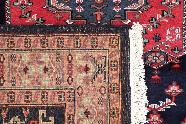 Midnight Blue Caucasian 3' 8 x 5' 4 - No. 47147 - ALRUG Rug Store