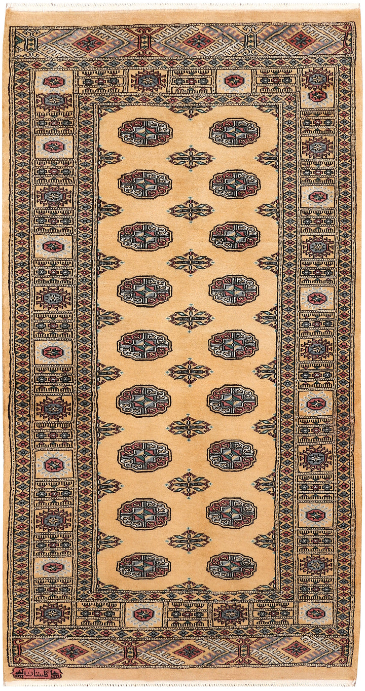 Moccasin Bokhara 3'  1" x 5'  10" - No. QA13598