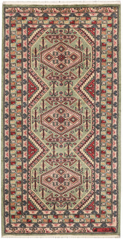 Dark Sea Green Caucasian 3' 1 x 5' 11 - No. 47154