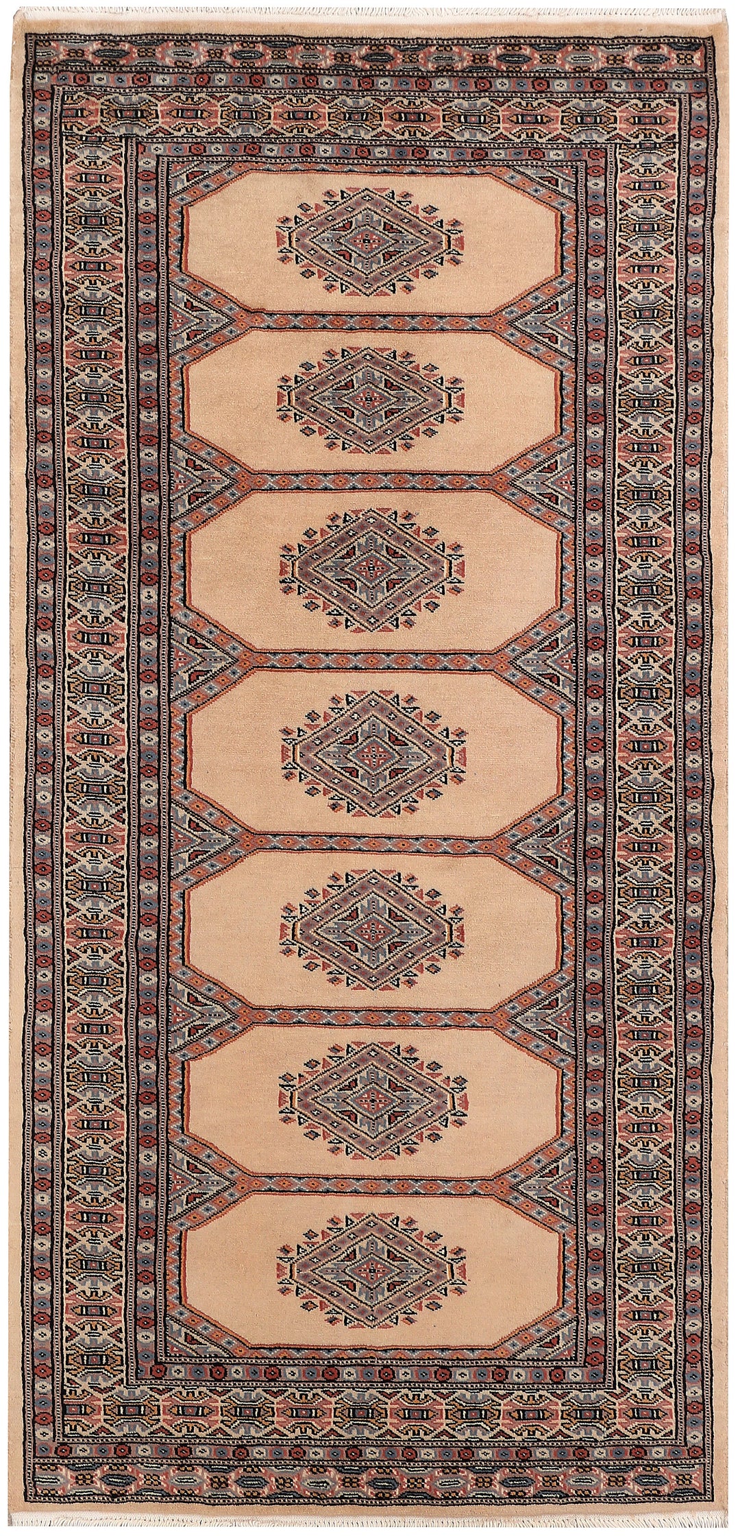 Tan Jaldar 3' 1 x 6' 4 - No. 47160 - ALRUG Rug Store
