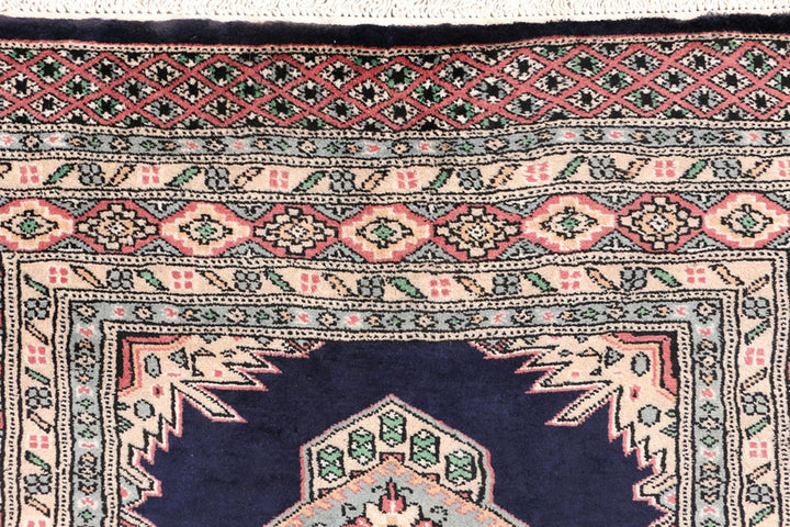 Midnight Blue Caucasian 3'  4" x 6' " - No. QA56049