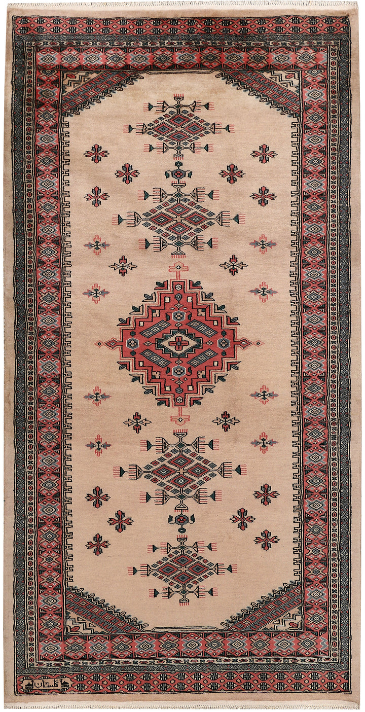 Tan Caucasian 3'  5" x 6'  9" - No. QA68910