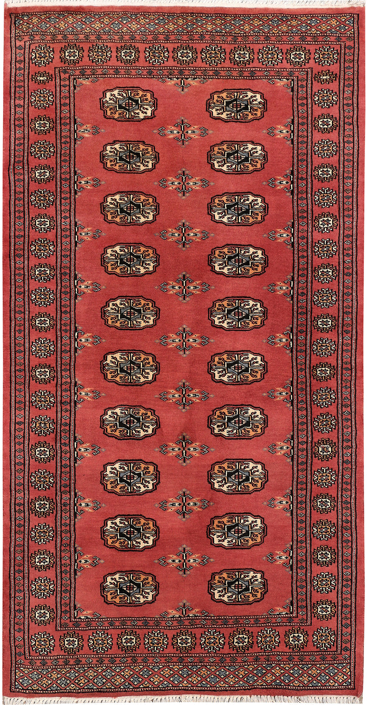 Indian Red Bokhara 3' 1 x 5' 11 - No. 47171