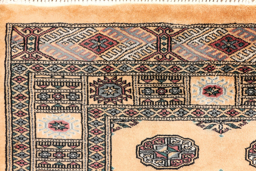 Moccasin Bokhara 3' 2 x 6' 1 - No. 47179 - ALRUG Rug Store