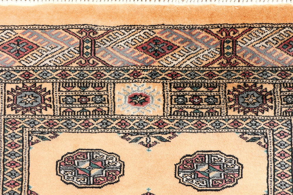 Moccasin Bokhara 3' 2 x 6' 1 - No. 47179 - ALRUG Rug Store