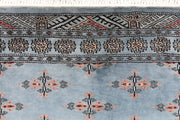 Light Slate Grey Butterfly 3' 2 x 6' - No. 47181 - ALRUG Rug Store