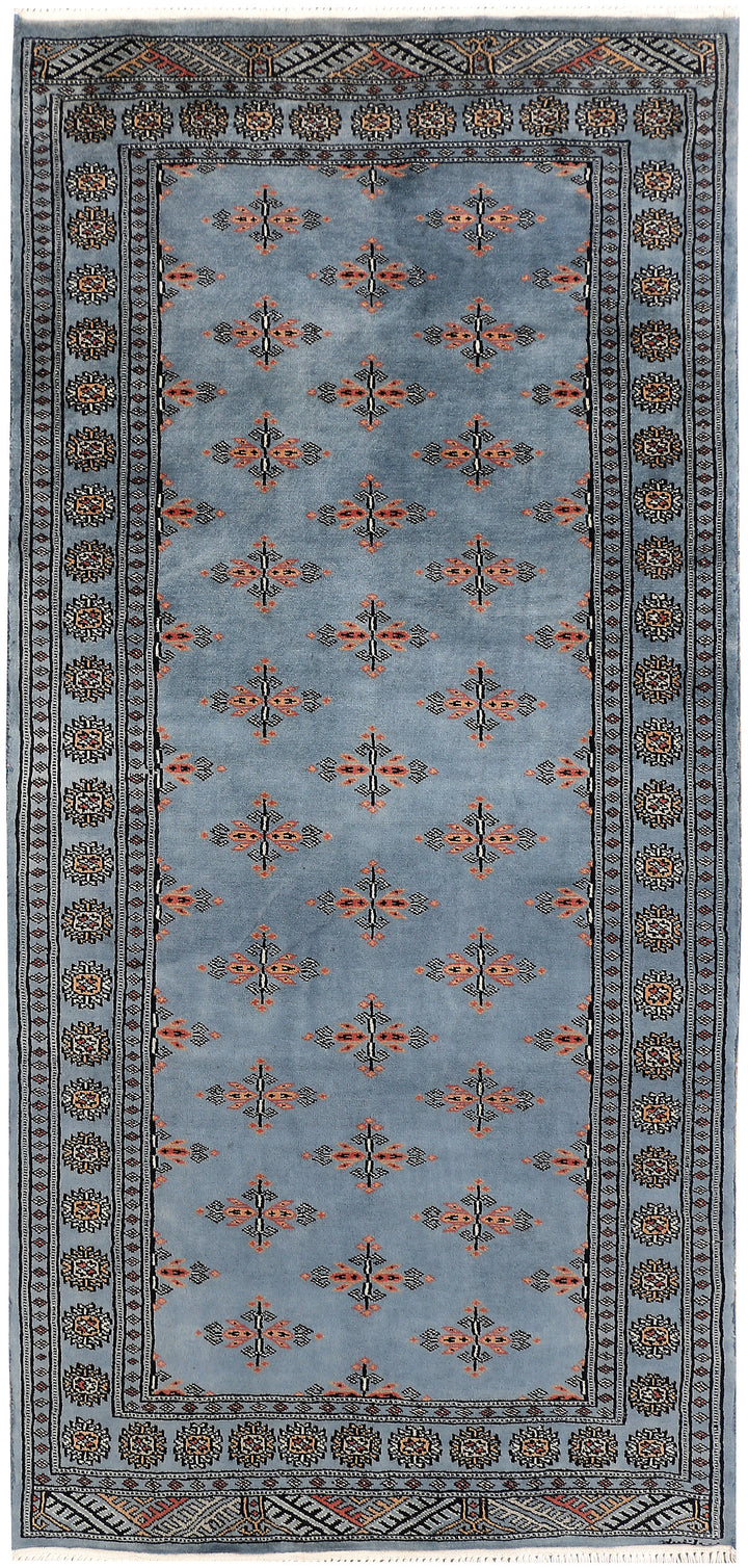 Light Slate Grey Butterfly 3' 2 x 6' - No. 47181 - ALRUG Rug Store