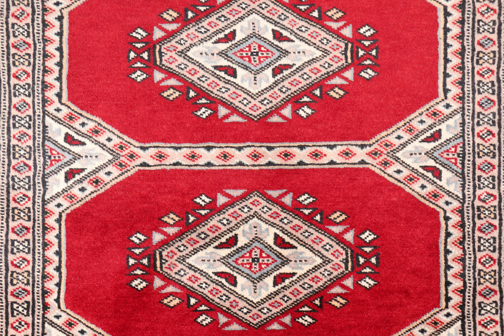 Dark Red Jaldar 3' 1 x 6' 1 - No. 47186 - ALRUG Rug Store