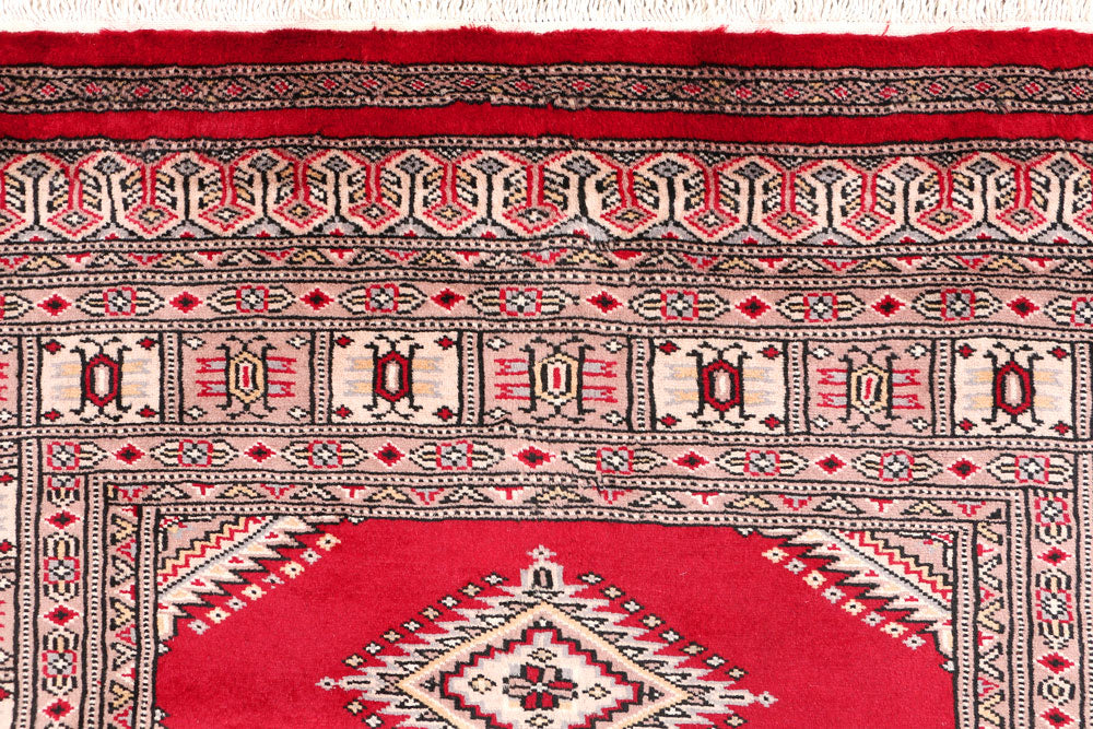 Dark Red Jaldar 3' 3 x 6' 1 - No. 47191 - ALRUG Rug Store