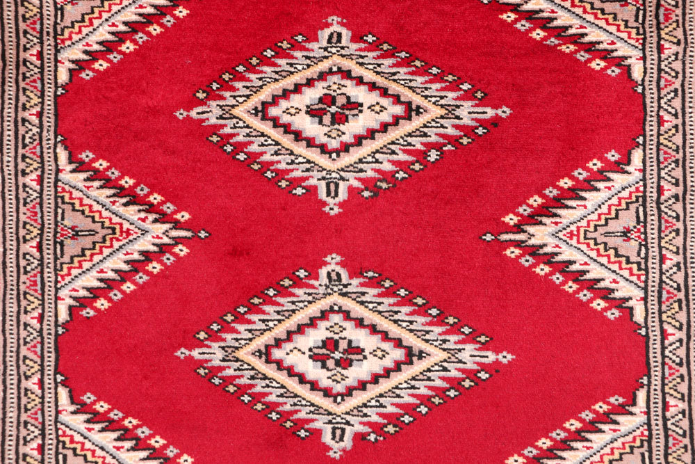 Dark Red Jaldar 3' 3 x 6' 1 - No. 47191 - ALRUG Rug Store