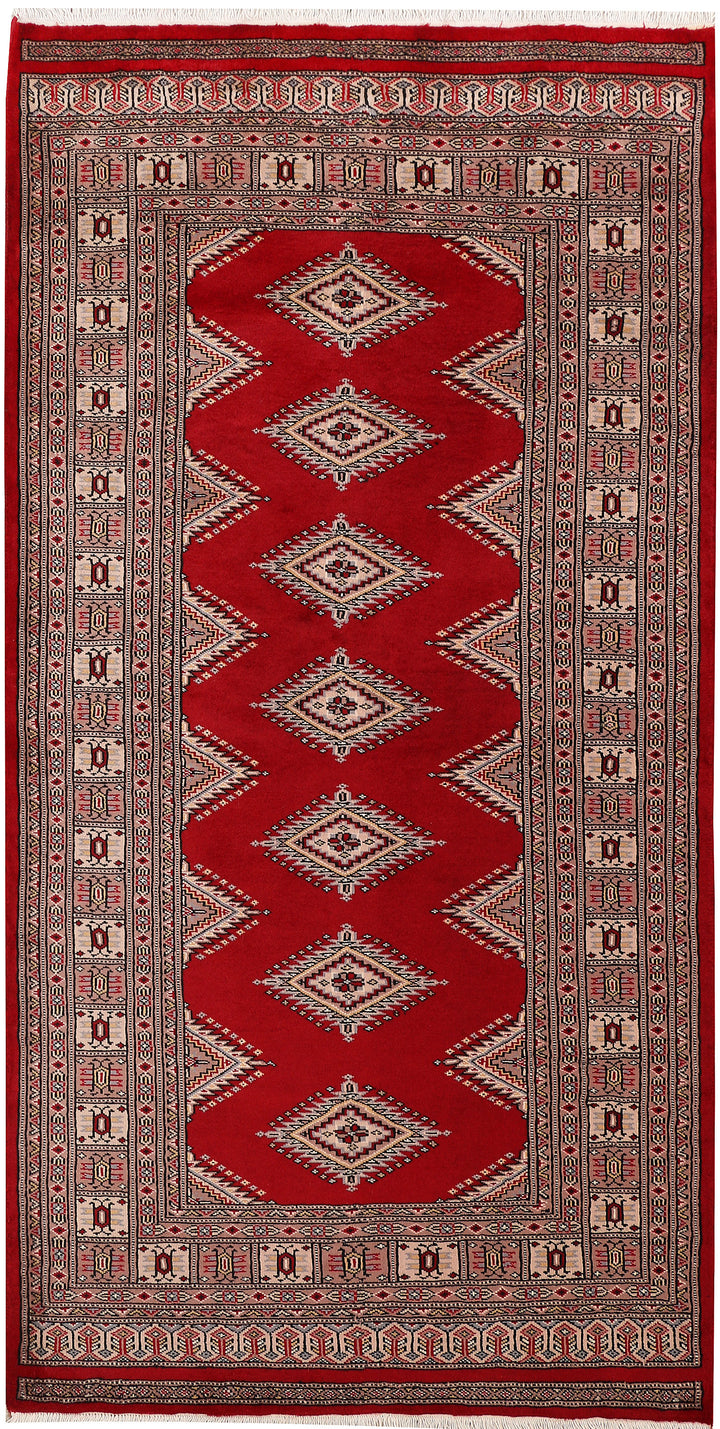Dark Red Jaldar 3' 3 x 6' 1 - No. 47191 - ALRUG Rug Store