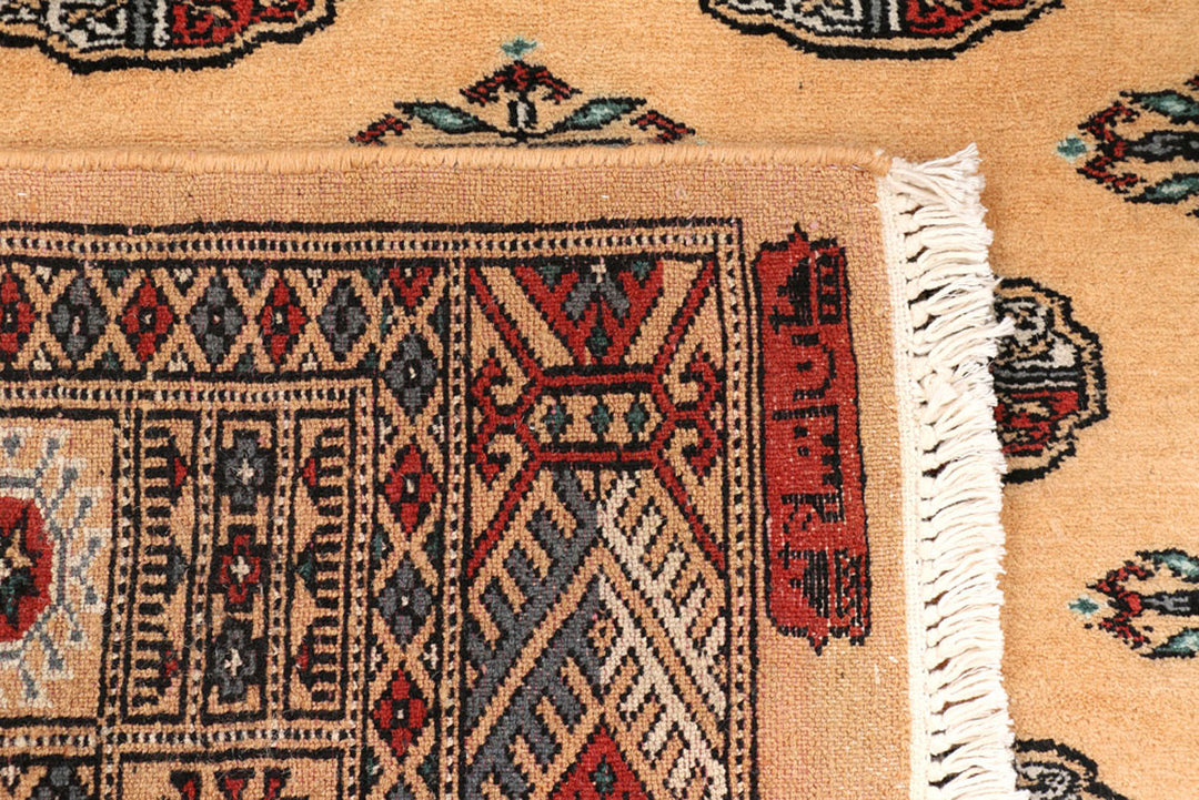 Moccasin Bokhara 3'  2" x 6'  2" - No. QA46244