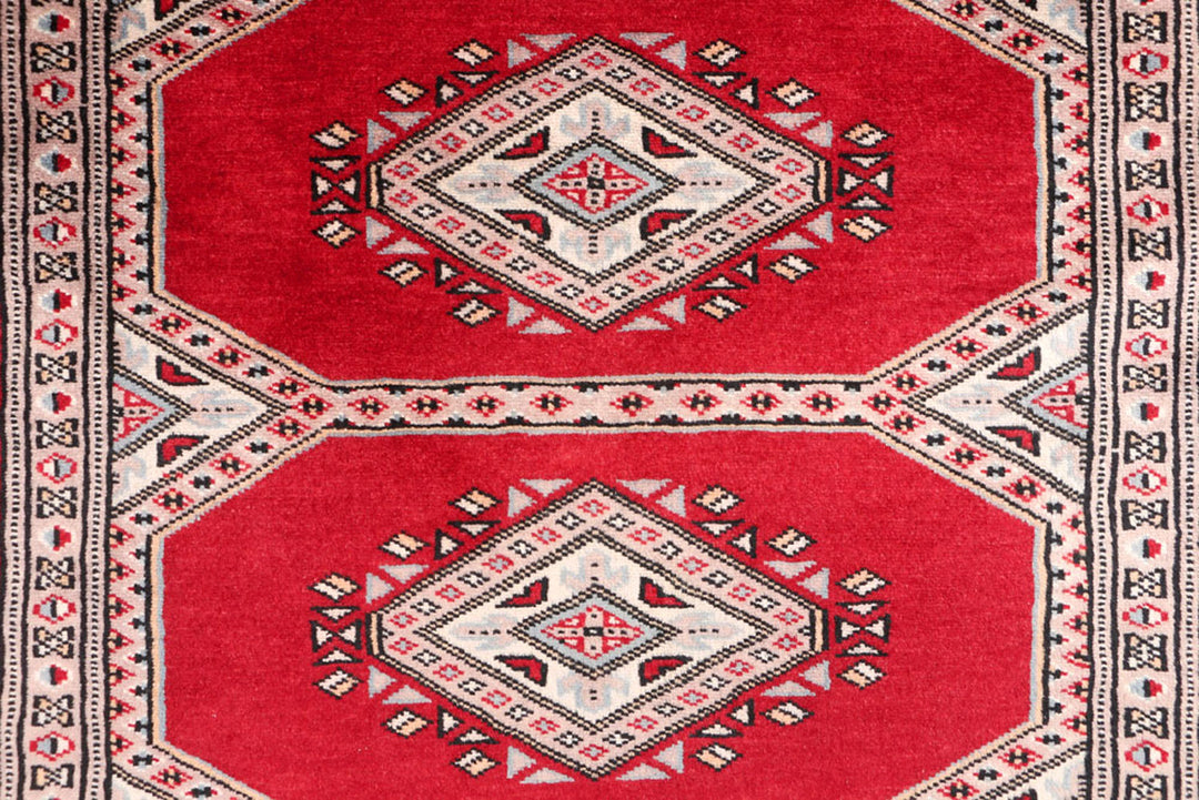 Dark Red Jaldar 3'  1" x 6' " - No. QA33185