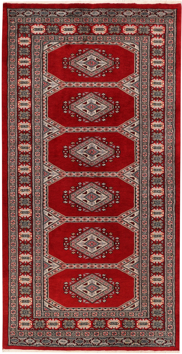 Dark Red Jaldar 3' 2 x 6' 2 - No. 47205