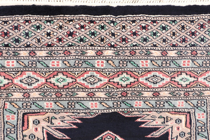 Midnight Blue Jaldar 3' 2 x 5' 8 - No. 47206 - ALRUG Rug Store