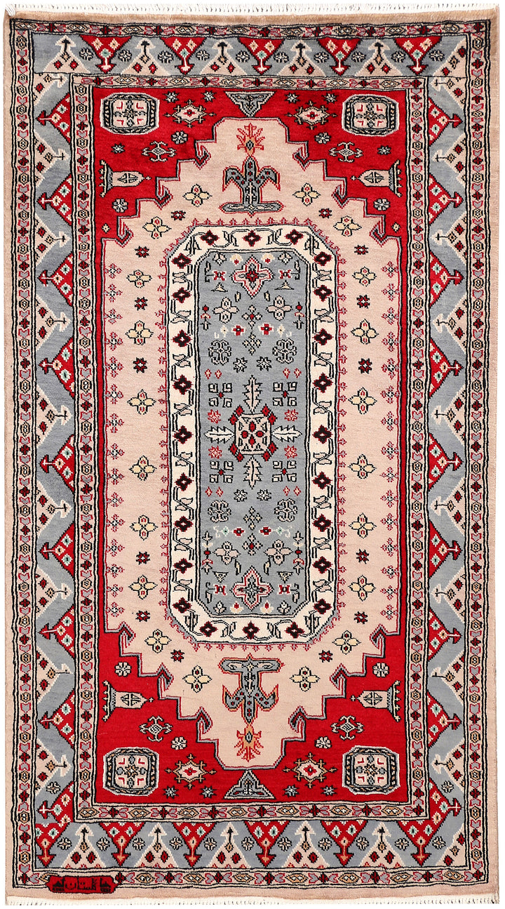 Tan Caucasian 3'  2" x 5'  8" - No. QA17271