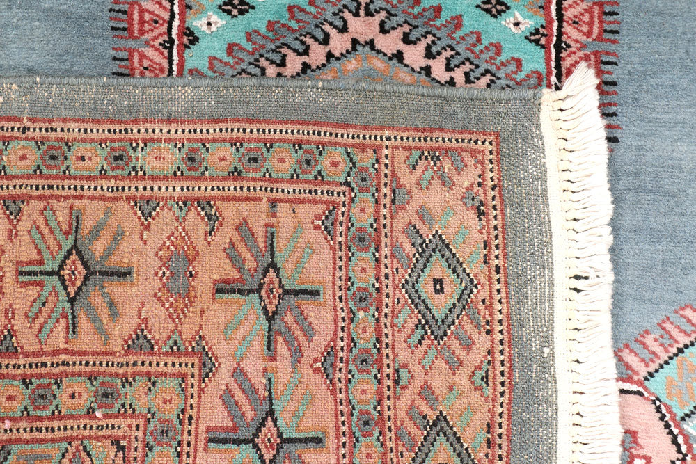 Slate Grey Caucasian 3' 2 x 5' 5 - No. 47215 - ALRUG Rug Store