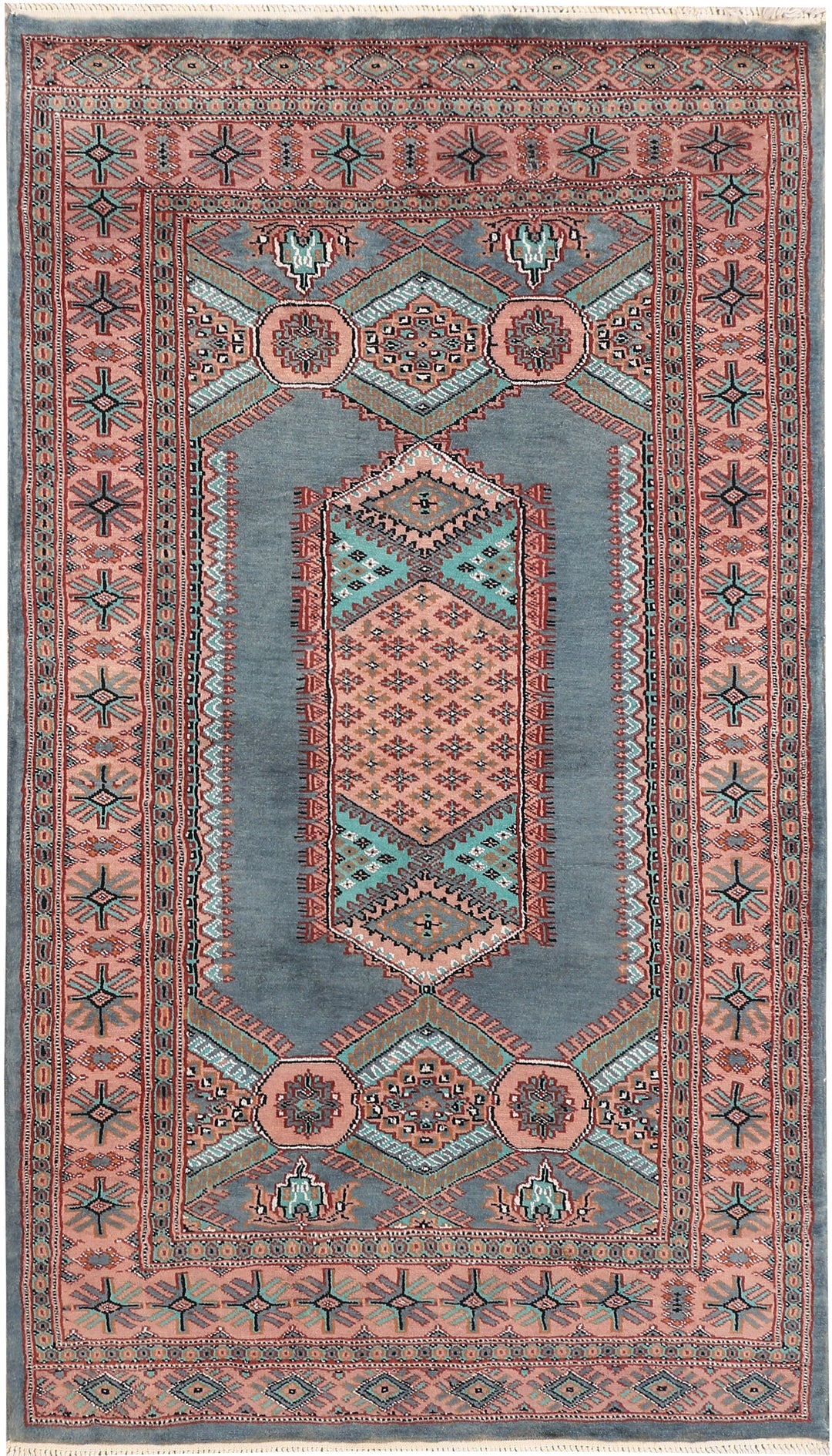 Slate Grey Caucasian 3' 2 x 5' 5 - No. 47215 - ALRUG Rug Store