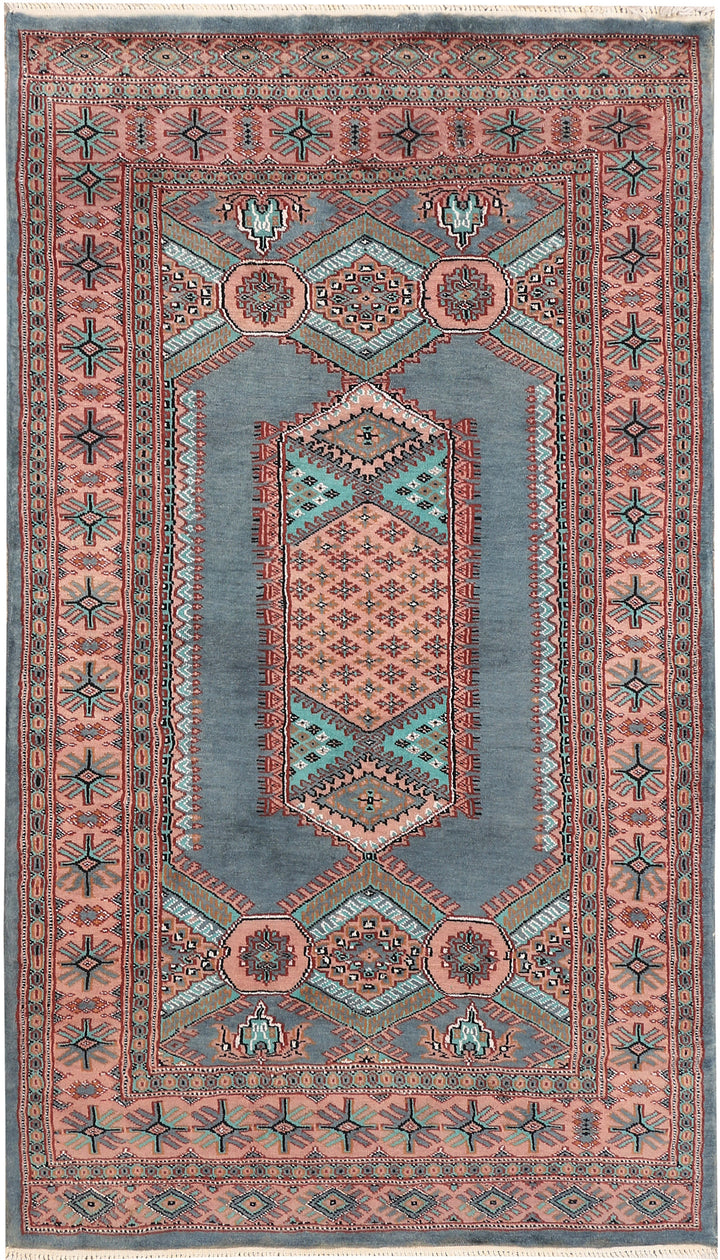 Slate Grey Caucasian 3' 2 x 5' 5 - No. 47215 - ALRUG Rug Store