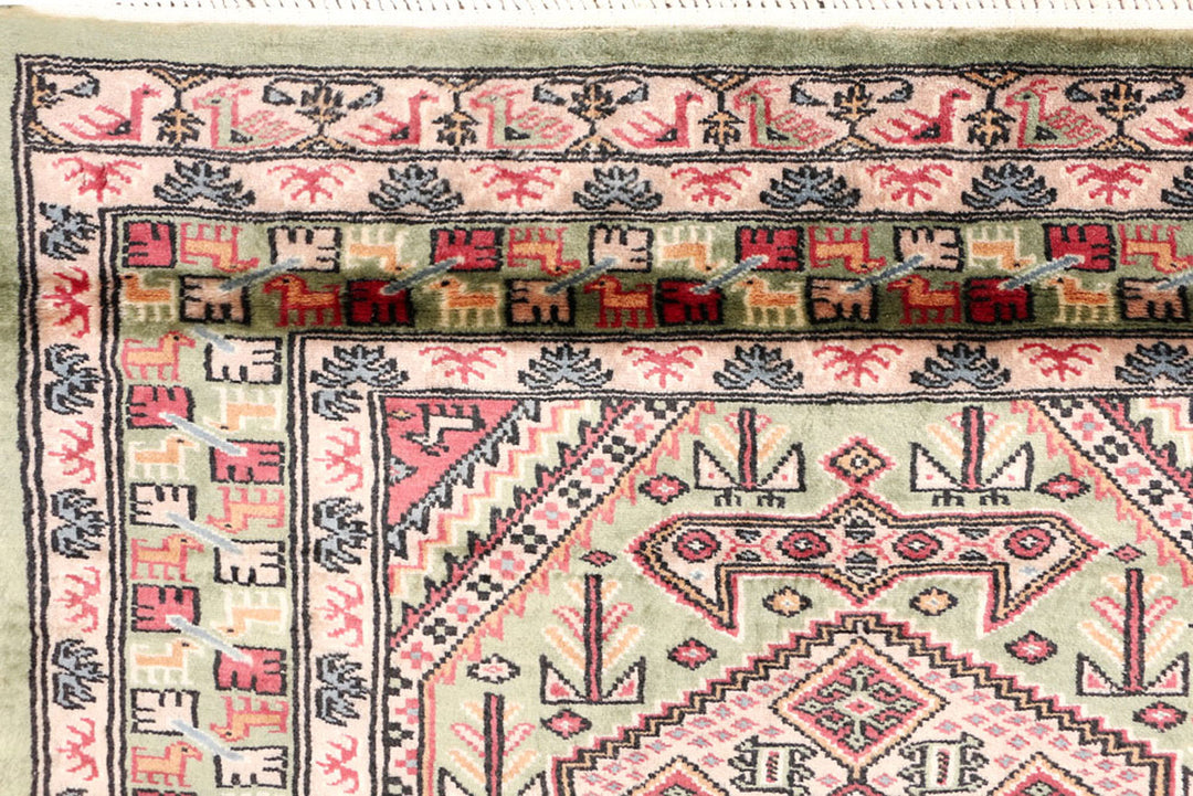 Dark Sea Green Caucasian 3' 1 x 5' 10 - No. 47217