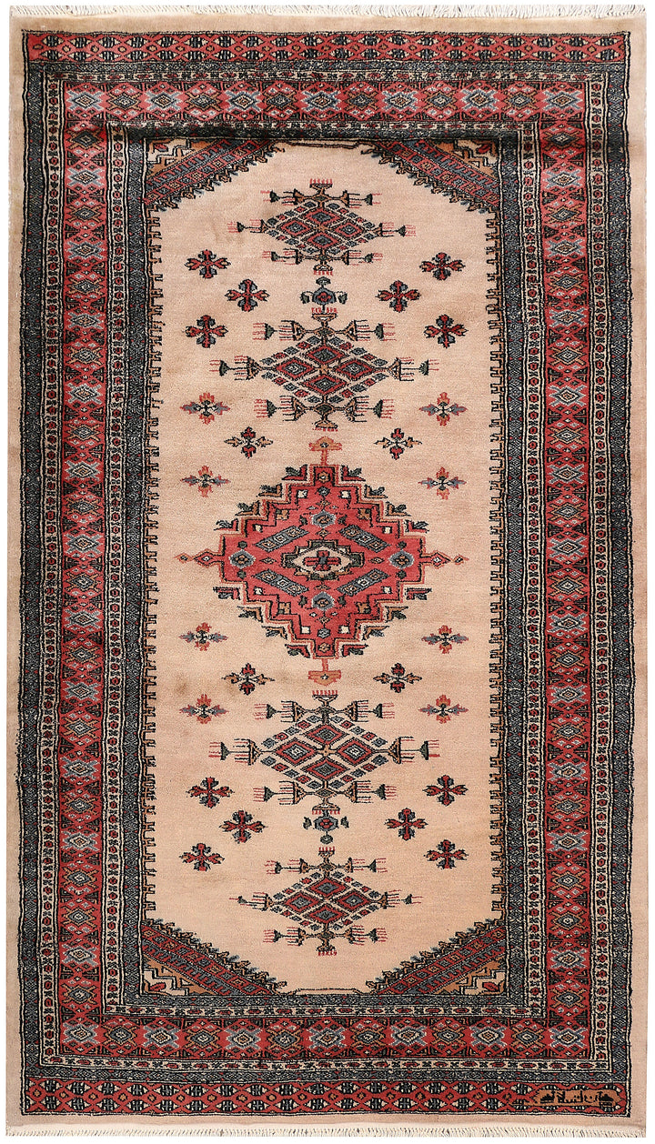 Tan Caucasian 3'  6" x 5'  11" - No. QA50832