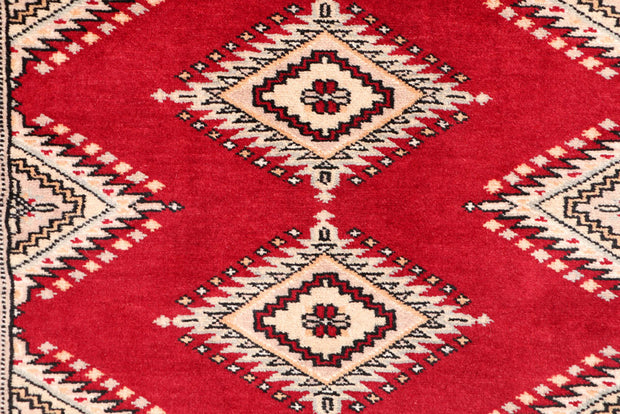 Dark Red Jaldar 3'  x" 6' " - No. QA75372