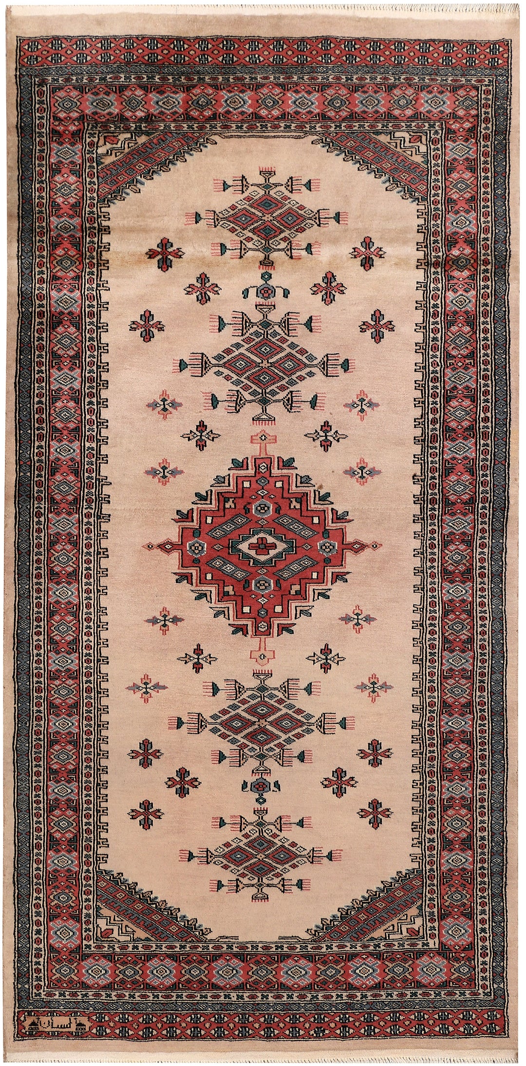 Tan Caucasian 3' 5 x 6' 11 - No. 47228 - ALRUG Rug Store