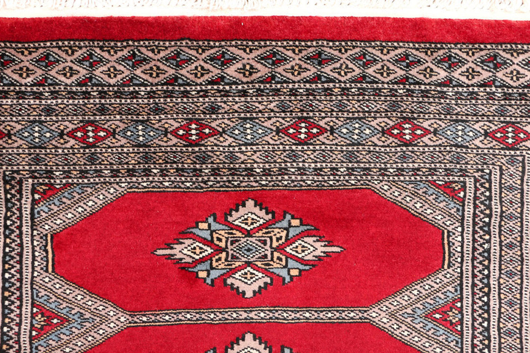 Dark Red Jaldar 3'  3" x 5'  10" - No. QA33455