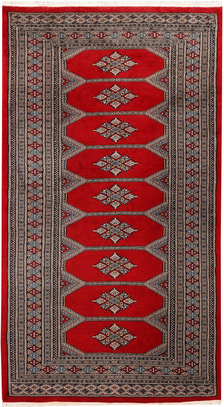 Dark Red Jaldar 3' 3 x 5' 10 - No. 47231