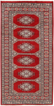 Dark Red Jaldar 3' 1 x 6' 1 - No. 47236