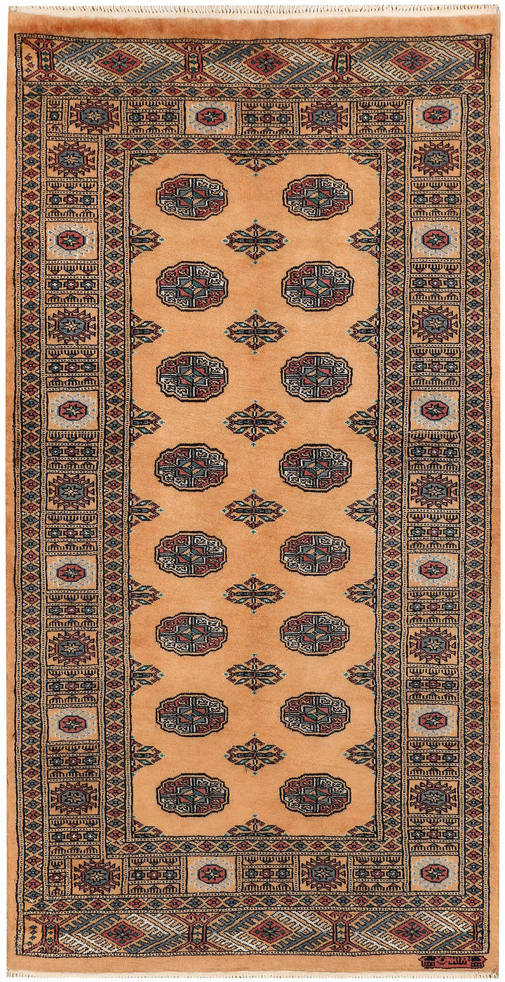 Moccasin Bokhara 3'  1" x 5'  11" - No. QA38196