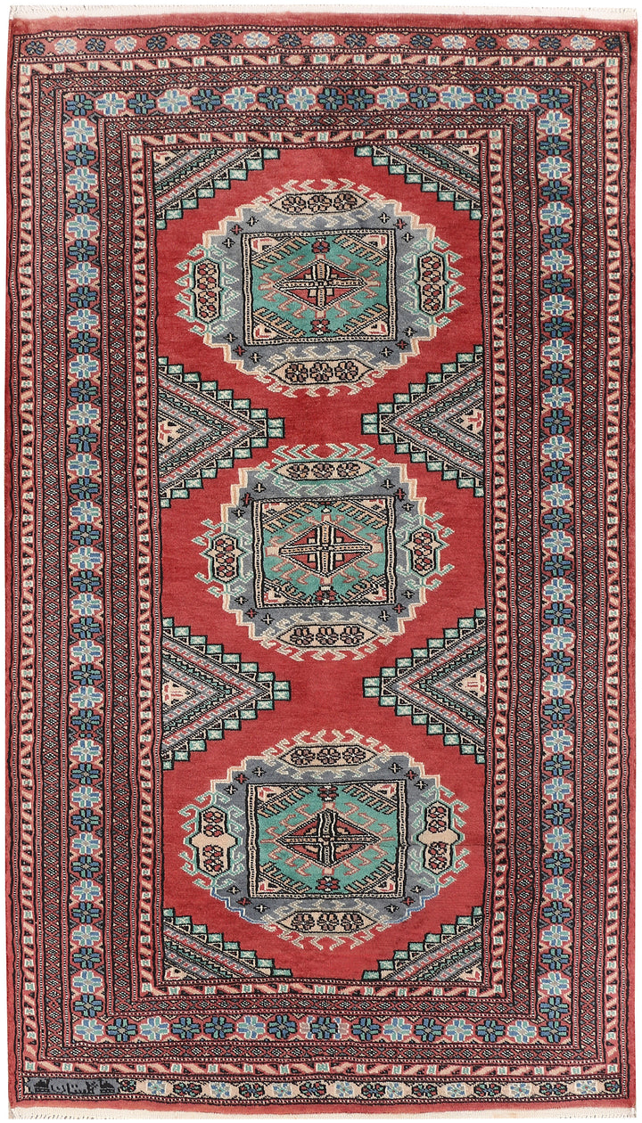 Light Coral Caucasian 3'  2" x 5'  7" - No. QA63912