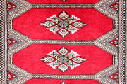 Dark Red Jaldar 3'  2" x 5'  9" - No. QA93822