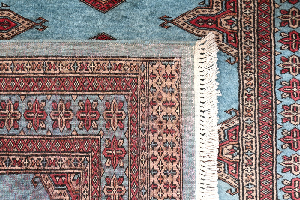 Sky Blue Jaldar 3' 3 x 6' 3 - No. 47243 - ALRUG Rug Store