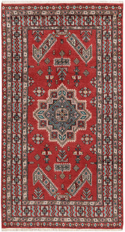 Indian Red Caucasian 3'  1" x 5'  8" - No. QA32210