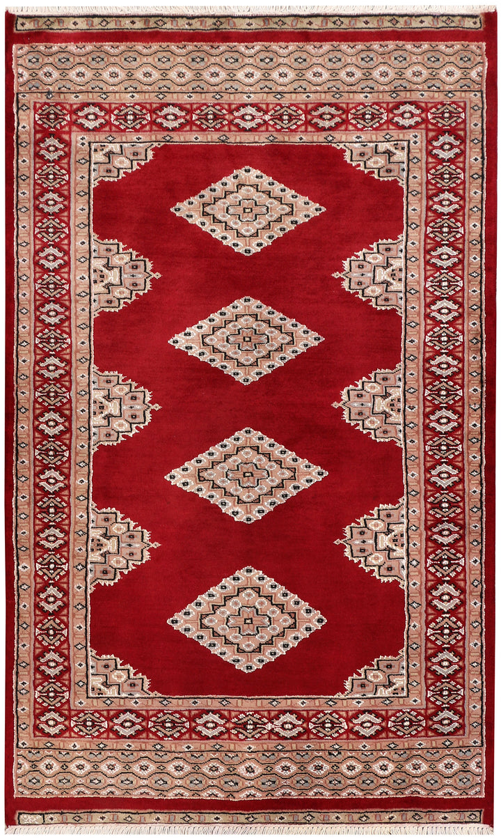 Dark Red Jaldar 3' 1 x 5' - No. 47249 - ALRUG Rug Store