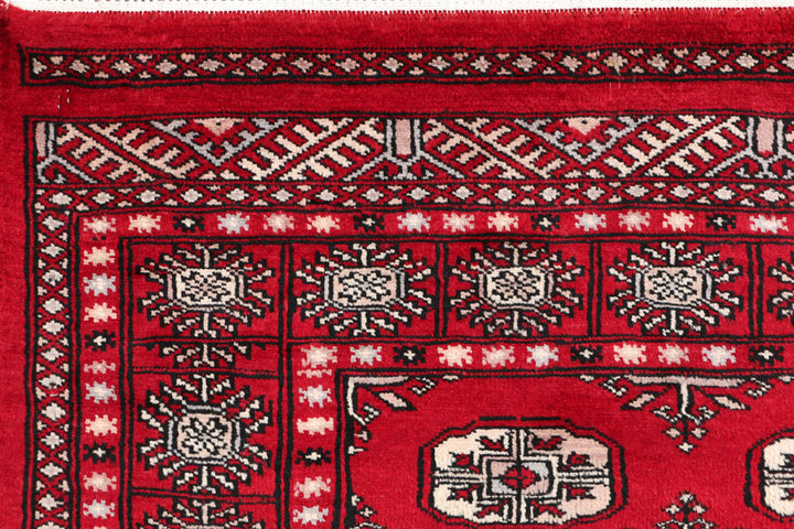 Dark Red Bokhara 3' 1 x 4' 6 - No. 47255