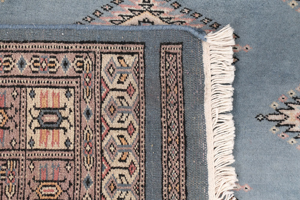 Slate Grey Bokhara 3' 1 x 5' 3 - No. 47256 - ALRUG Rug Store