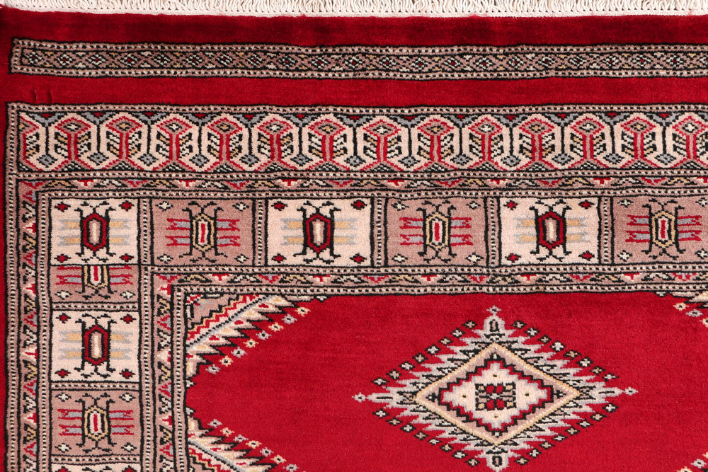 Dark Red Jaldar 3' 2 x 5' - No. 47257 - ALRUG Rug Store