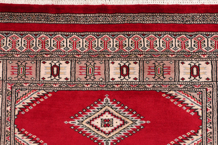 Dark Red Jaldar 3' 2 x 5' - No. 47257 - ALRUG Rug Store
