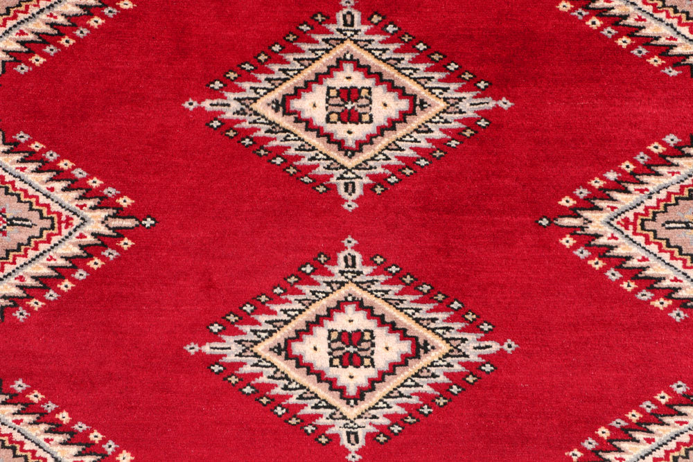 Dark Red Jaldar 3' 2 x 5' - No. 47257 - ALRUG Rug Store