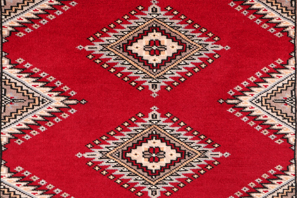 Dark Red Jaldar 3' x 4' 8 - No. 47259 - ALRUG Rug Store