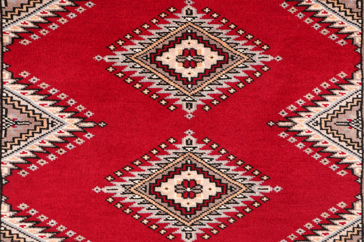 Dark Red Jaldar 3' x 4' 8 - No. 47259 - ALRUG Rug Store