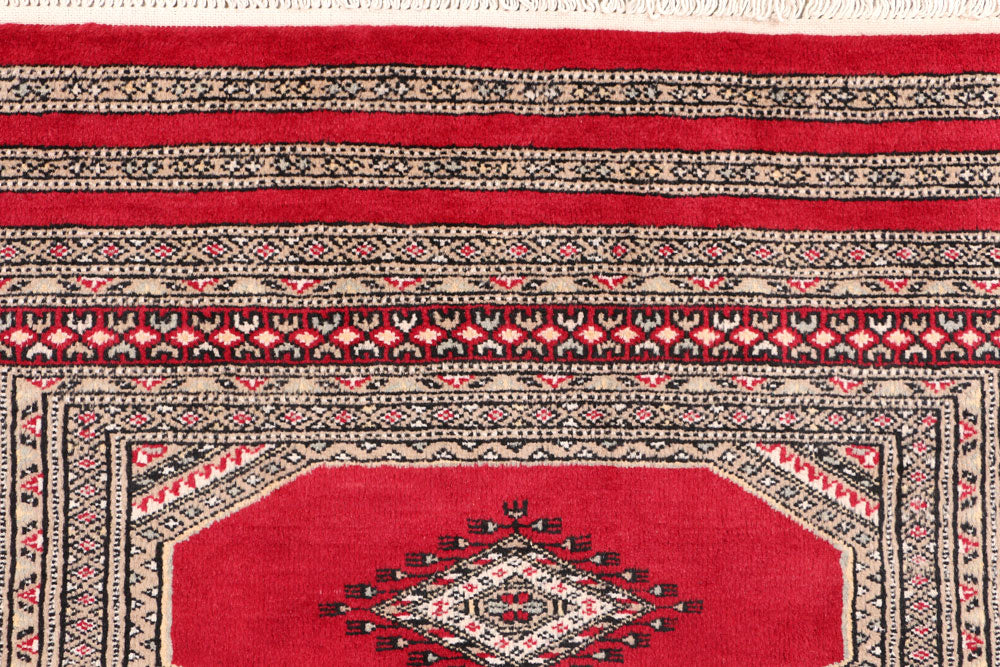 Dark Red Jaldar 3' 1 x 4' 10 - No. 47264 - ALRUG Rug Store
