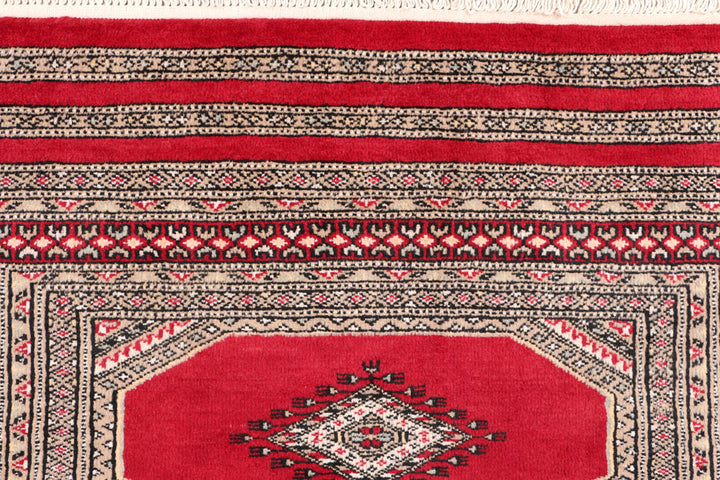 Dark Red Jaldar 3' 1 x 4' 10 - No. 47264 - ALRUG Rug Store