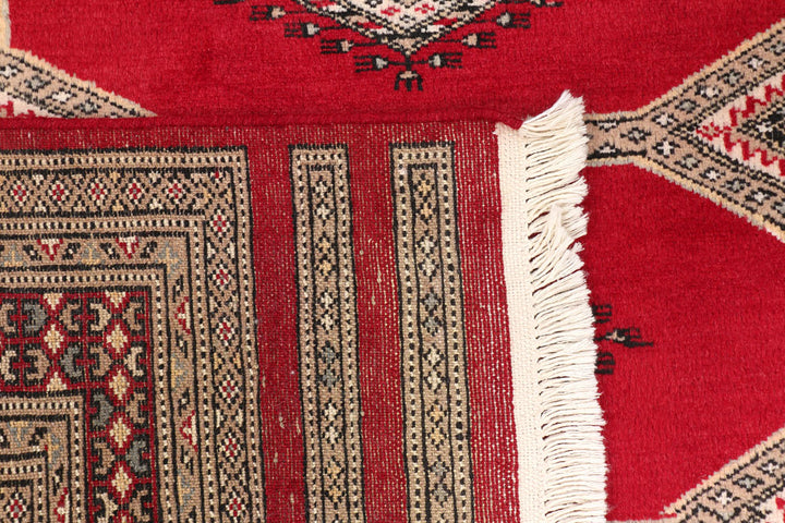 Dark Red Jaldar 3' 1 x 4' 10 - No. 47264 - ALRUG Rug Store