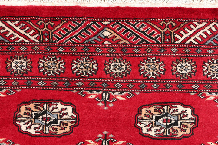 Dark Red Bokhara 3' 1 x 5' 1 - No. 47266