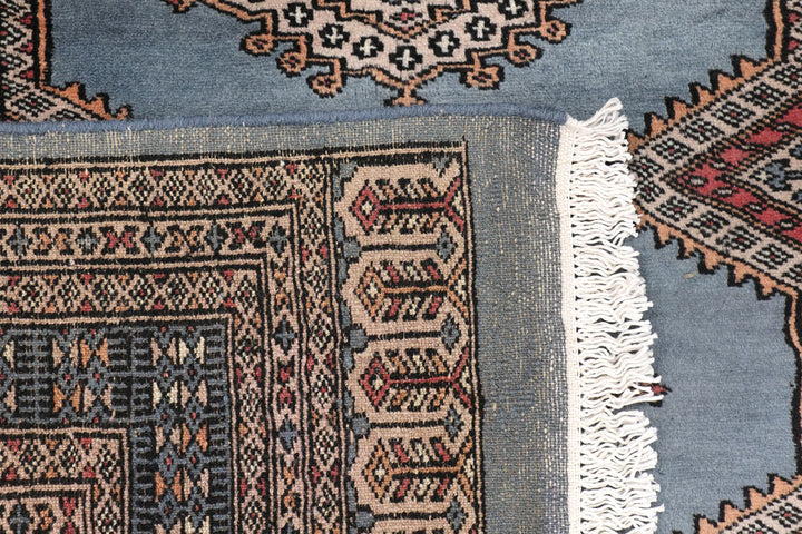 Steel Blue Jaldar 3' 1 x 4' 6 - No. 47267 - ALRUG Rug Store